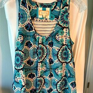 Anthropologie Meadow Rue Paisley Sleeveless Top